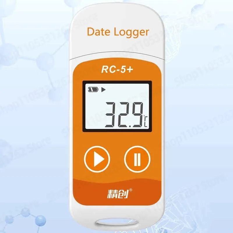 RC-5 Cold Chain Transport USB Temperature Recorder Automatic Data Thermometer For Refrigerated Truck Breeding