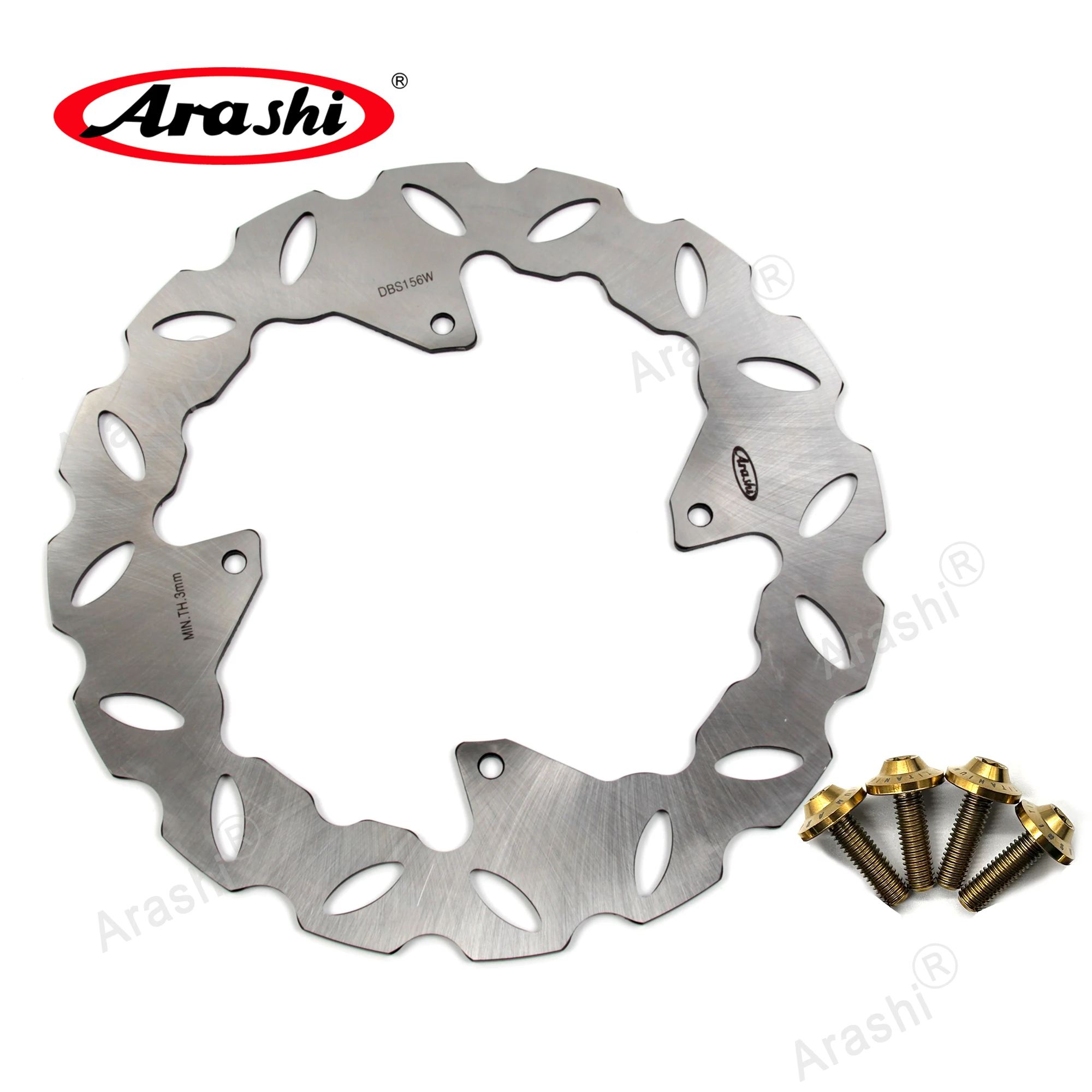 Arashi 240mm Front Disk Rotor Brake Disc For Honda CR500E CR500R 1992 1993 1994 XL350R 1984-1991 CR250R 1992-1994 XL250R 84-92