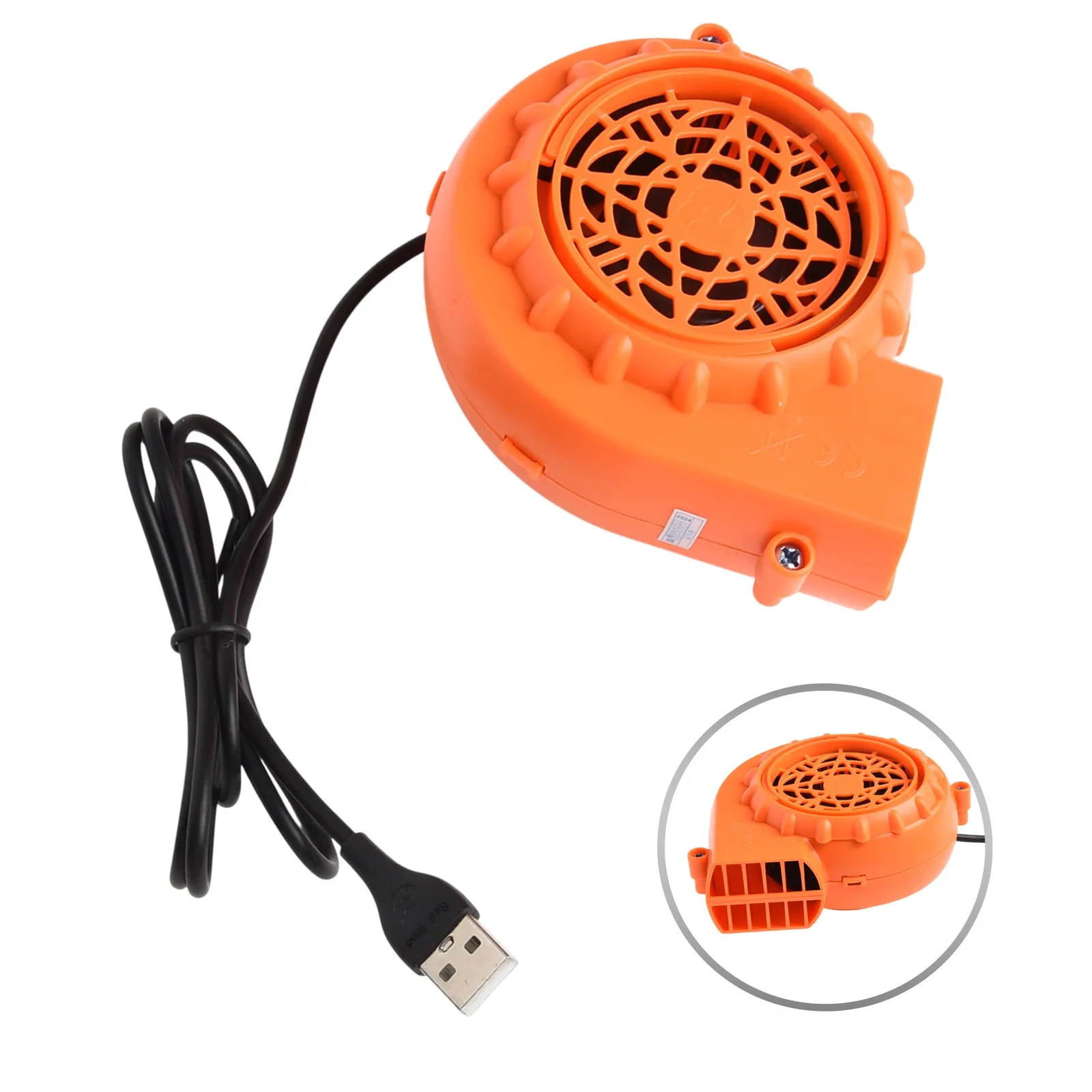 Electric Fan Blower For Mini Fan Air Blower For Inflatable Toy Costume For Halloween Doll Battery Powered Electric Blower