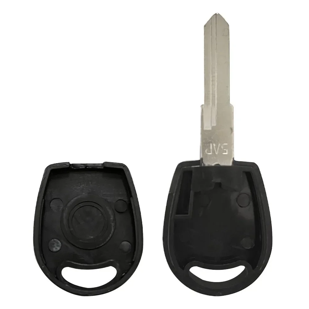 XNREKY Transponder Key Remote Car key Blank Shell for Volkswagen VW B5 Passat With HU66  HU49 Blade Key Shell  No Logo