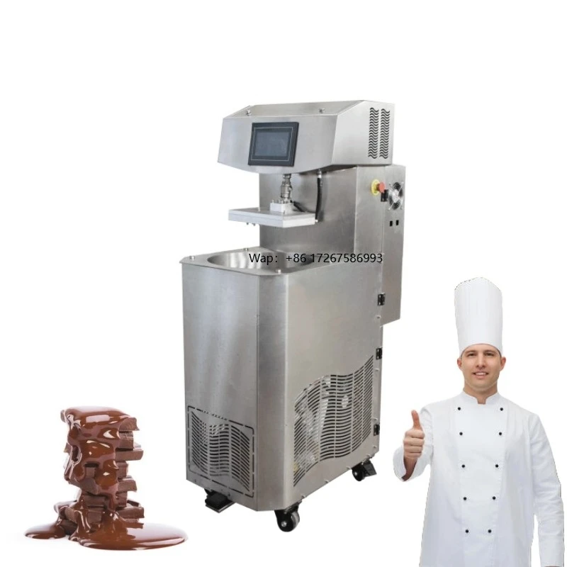 25L Mini Automatic Chocolate Tempering Machine New Condition Manufacture Cocoa Tempered Making Machinery
