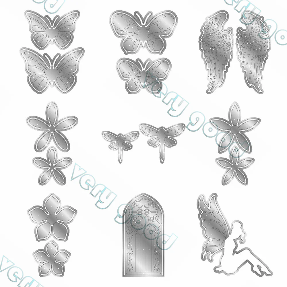 

Classic Florals Flowers Church Window New Metal Cutting Dies Scrapbook Diary Decoration Stencil Embossing Template DIY Greeting