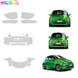 TPU for 2017-2024 Fiat 500 Thermoplastic polyurethane pre-cut paint protection film