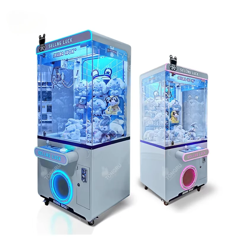 

Open A Claw Machine Shop Dolls Catcher Crane Game Machine Coin Operated for Toy Hunt Gripping Arcade Mini Crane Claw Machine