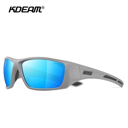 Imagen 2 del producto KDEAM-gafas de sol polarizadas de pesca para hombre y mujer, lentes deportivas cómodas y antideslizantes con montura TR90, diseño de lujo, a la moda, nuevas