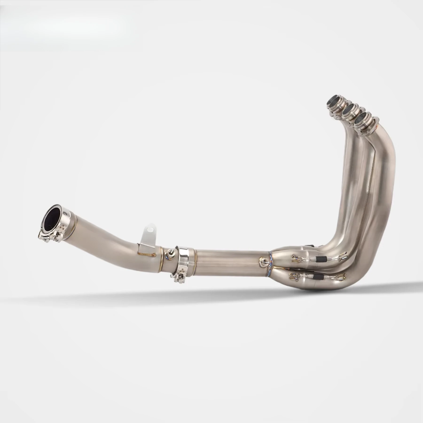 New Condition Custom Parts Exquisite Blueing Effect Coating Motorcycle Full Length Exhaust Pipe for ZX-6R ZX-4R