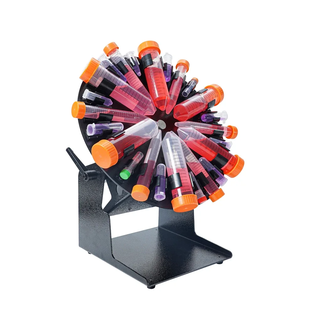 Desktop Gentle Mixing Timing and Speed Control Rotary Mixer Laboratory for 1.5mL 2.0mL 5mL 10mL 15mL 50mL Centrifuge Tubes