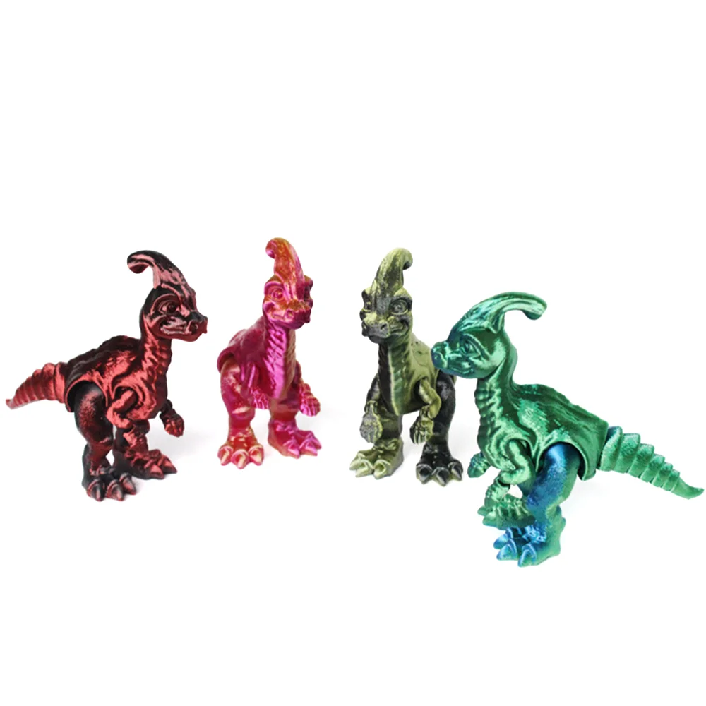 3D Gedruckt Spielzeug Dinosaurier Figuren Mehrgelenk Modell Ornament Brachiosaurus Dekorationen Linderung Desktop Neuheit Kinder Geschenke Spielzeug