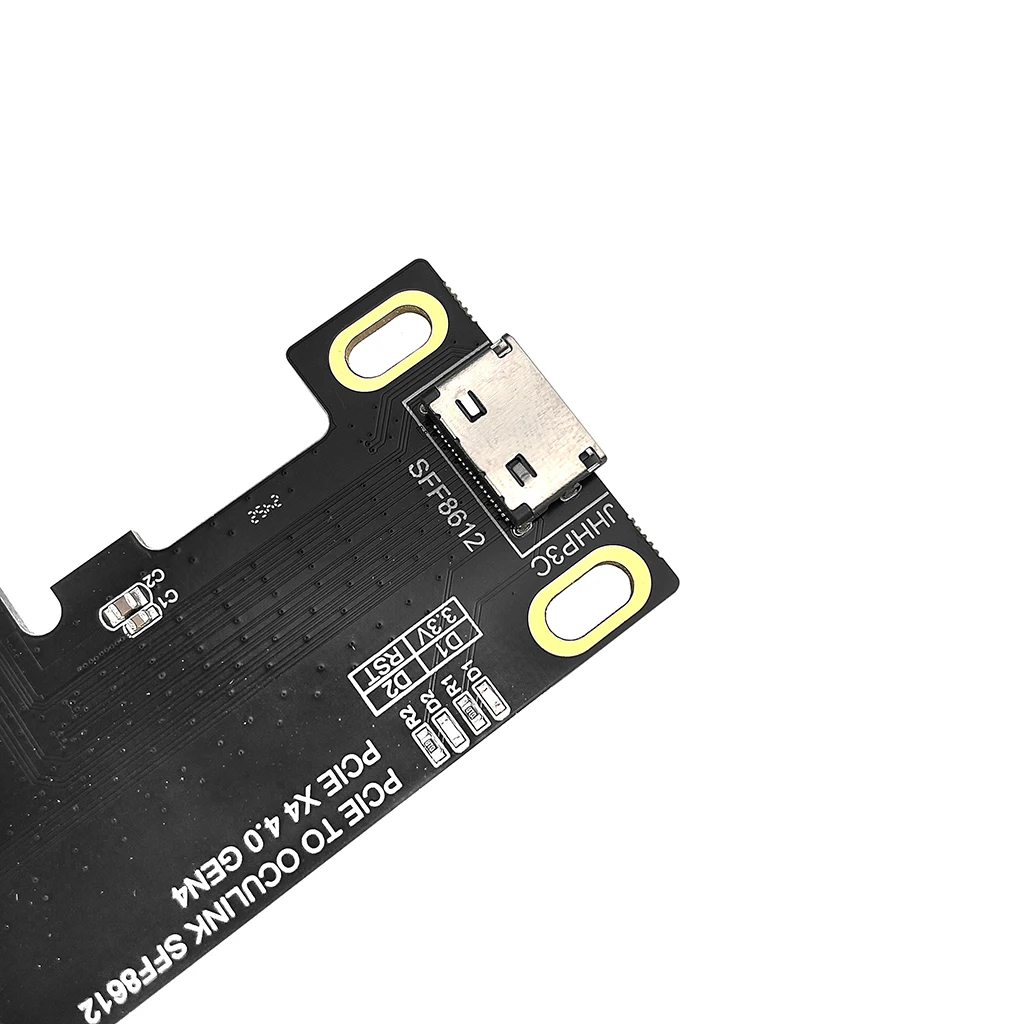 

PCIE 4.0 X4 to Oculink Female Adapter PCI Express 4x 4.0 GEN4 to OCuLink SFF8612/8611 Data External Graphics Card Adapter