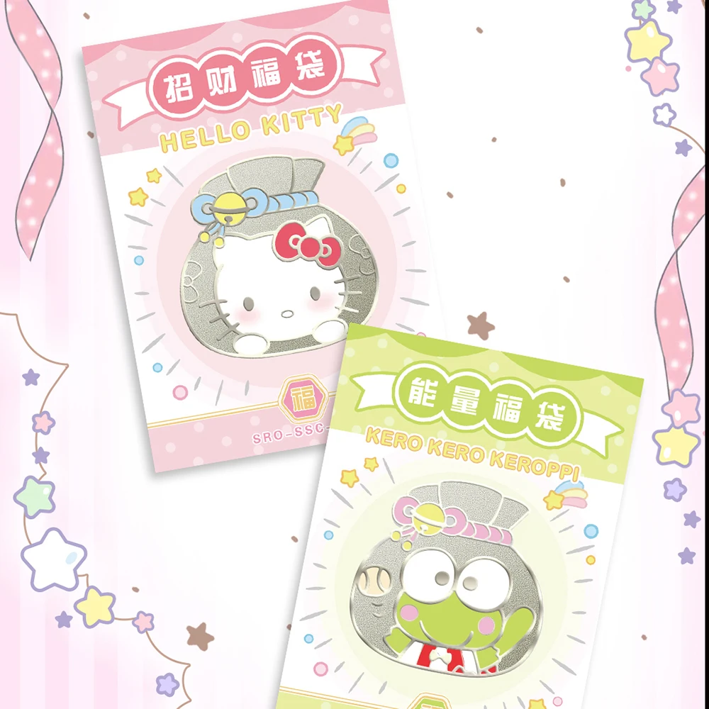 Tarjetas Kawaii Sanrio para teléfono móvil, tarjetas de colección de dibujos animados de Hello Kitty, melodía Cinnamoroll, regalo de cumpleaños para niña