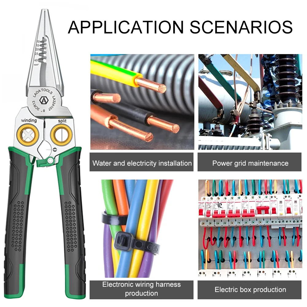 

Special Wire Stripper For Electrician Universal Comfort Grip Wire Stripper For Thin Cable Wire Stripping Cutting