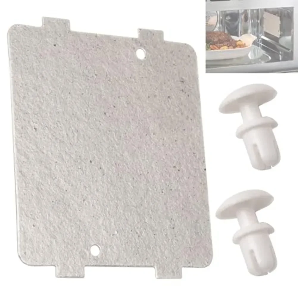 Insulating Microwave Waveguide Cover for GE Thickened Material Compatible with Multiple Brands Two Locking Buttons