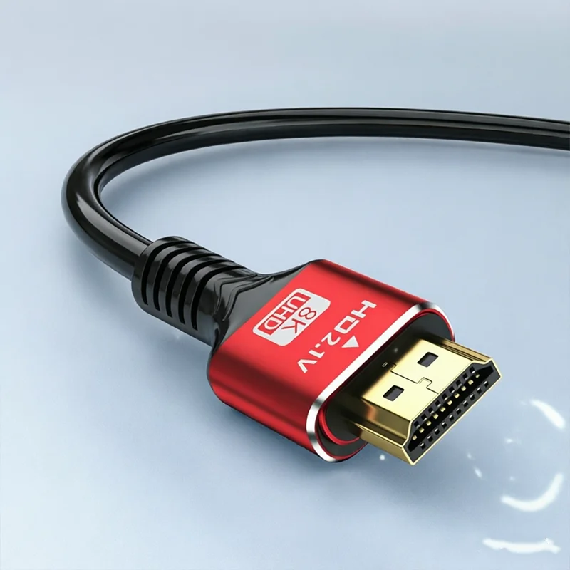 High Speed HDMI-Compatible Cable 8K60HZ 48Gbps HDTV2.1V 4K 120HZ 3D TV Computer Monitor Projector PS Game Console Audio And Vide