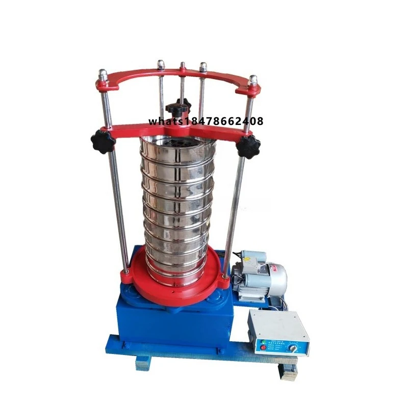 Electric Sieve Shaker Vibrating Slapping Hammering Sieve Machine Sifter Shaking Powder Grain Particles 220V