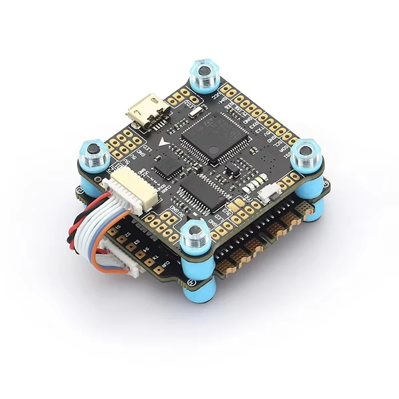 

Diatone MAMBA F405MK2 F405 MK2 Betaflight Flight Controller with F55A 55A 3-6S DSHOT600 ESC for FPV Racing Drone