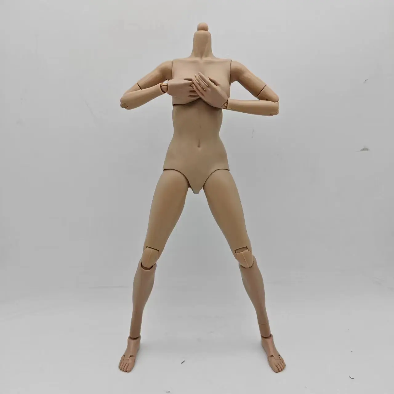 1/6 Scale Female Body Suntan/Pale Color Super flexible Body Model With Joints for 12'' Action Figure Collections