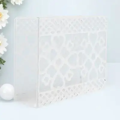 

Heart Shaped Napkin Holder Iron Material Kitchen Dining Table Hotel Restaurant Serviette Storage Rack Home Decor Gift
