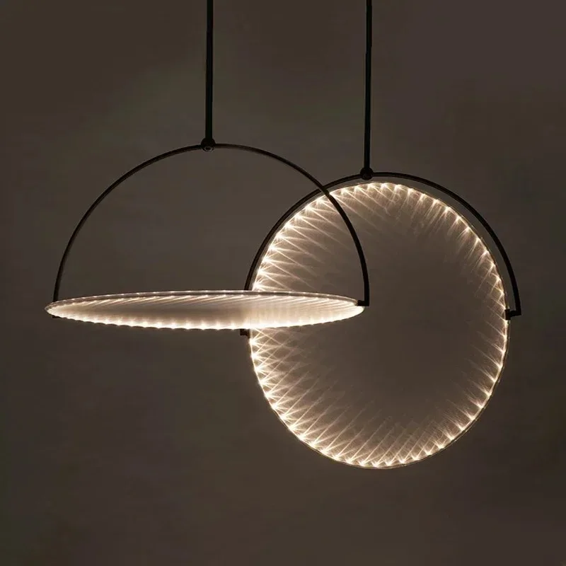 Restaurant Pendant Lights Creative and Personalized Dining Table Lights Modern and Minimalist Art Fabric Pendant Lamps