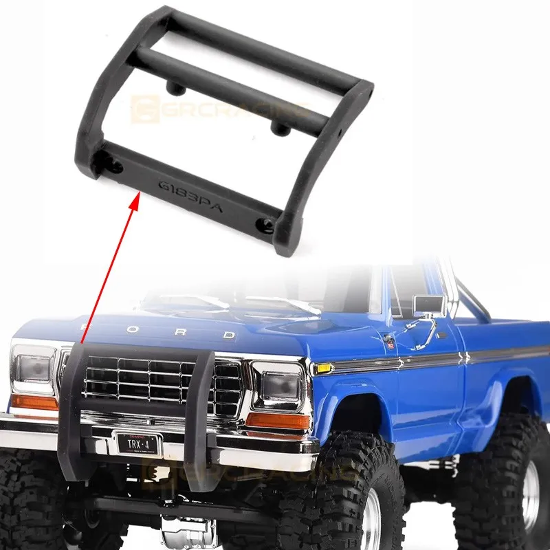 

RC Car Front Bumper Bull Bar Modification And Upgrade Parts For TRX4M F150 G183P