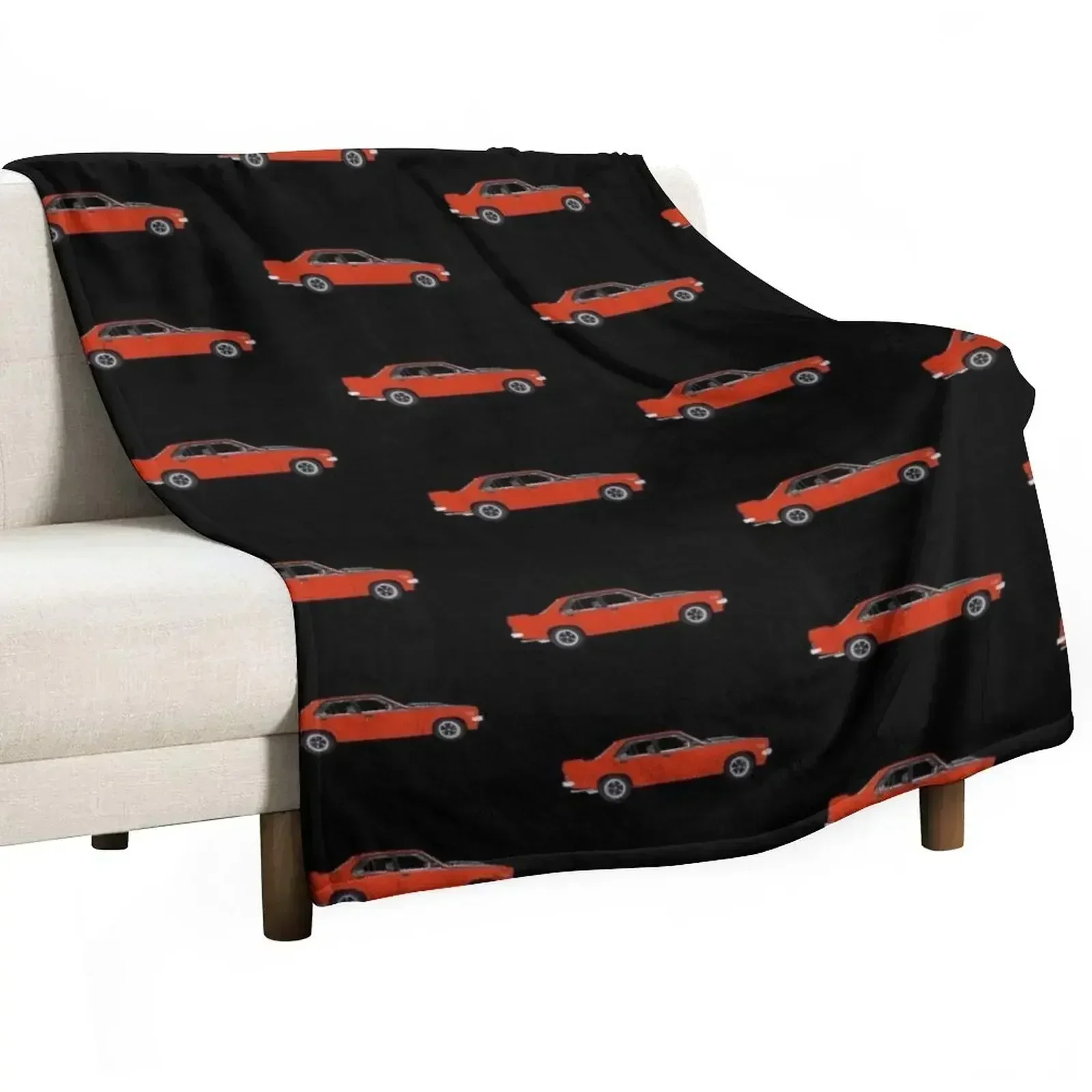 LH Holden Torana SLR/5000 1974 Salamanca Red on Black Throw Blanket halloween Tourist Thin Blankets