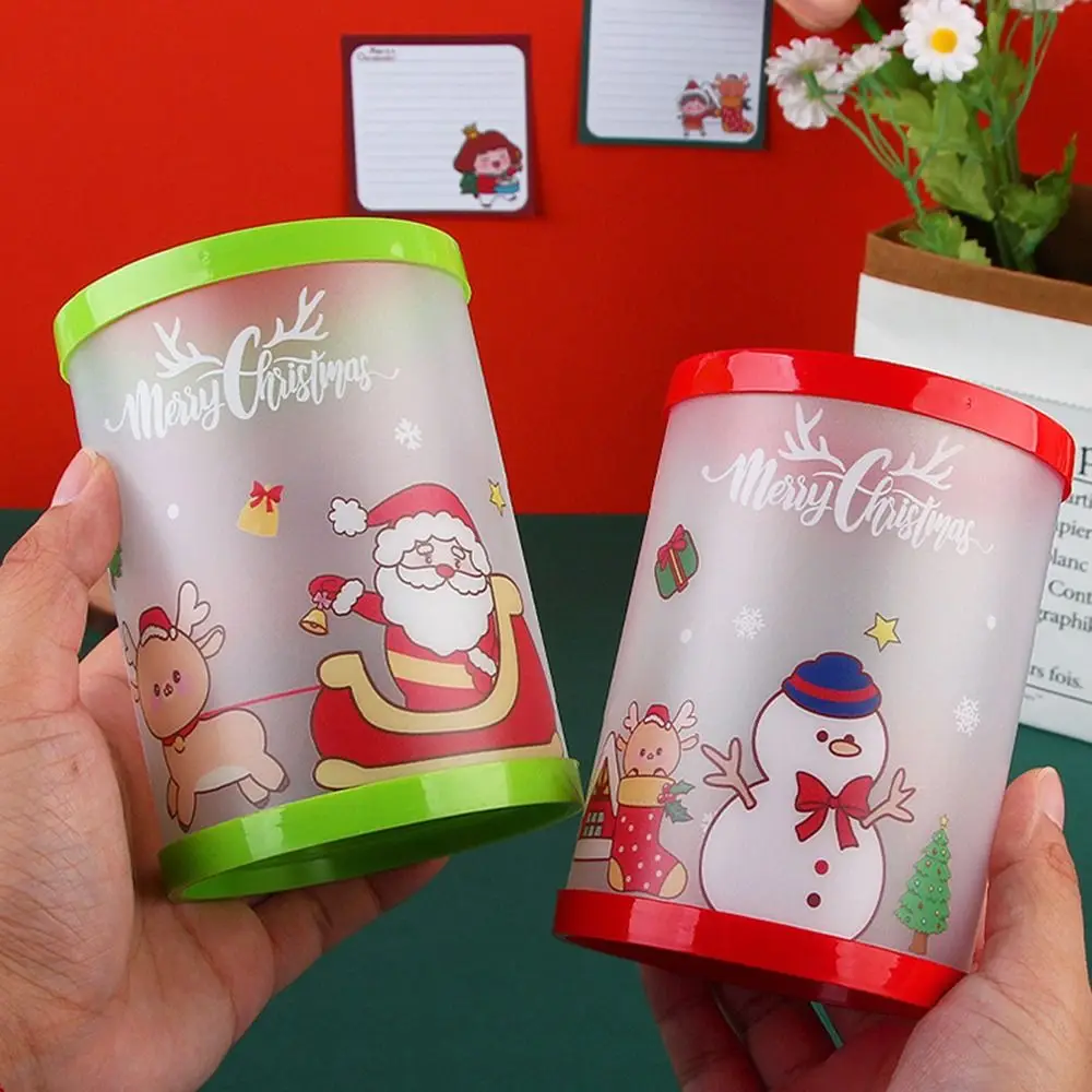 School Office Supplies Cosmetics Gifts Girl Christmas Pen Holder Stationery Organizer Mini Makeup Box Makeup Brush Holder