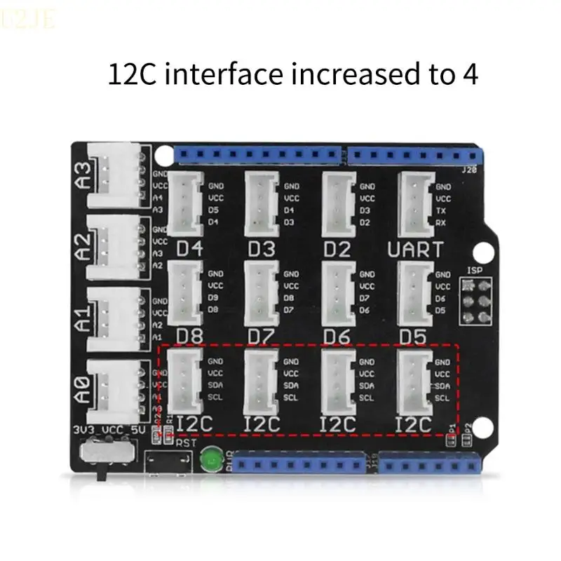 U2JEベースシールドv2.1拡張モジュールボードR3センサーIO開発デモボード