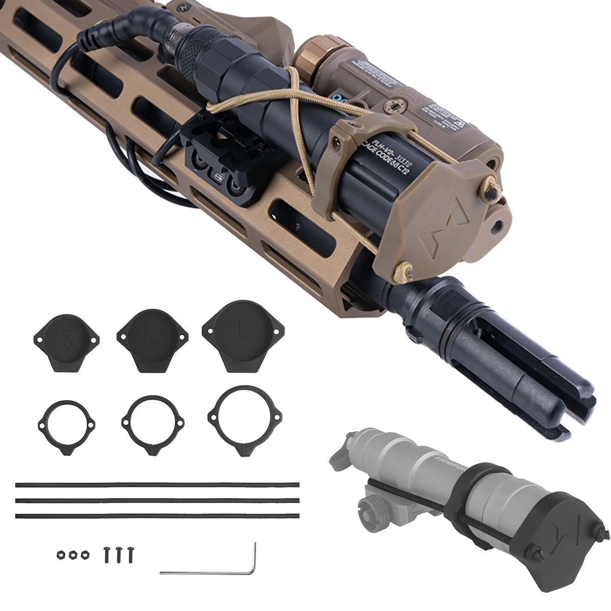 

Tactical Optical Scope Lens Cover 3 Sizes Flip Up Protective Cap for Airsoft Shooting Hunting Rifle Sight Accessory Dust Guard