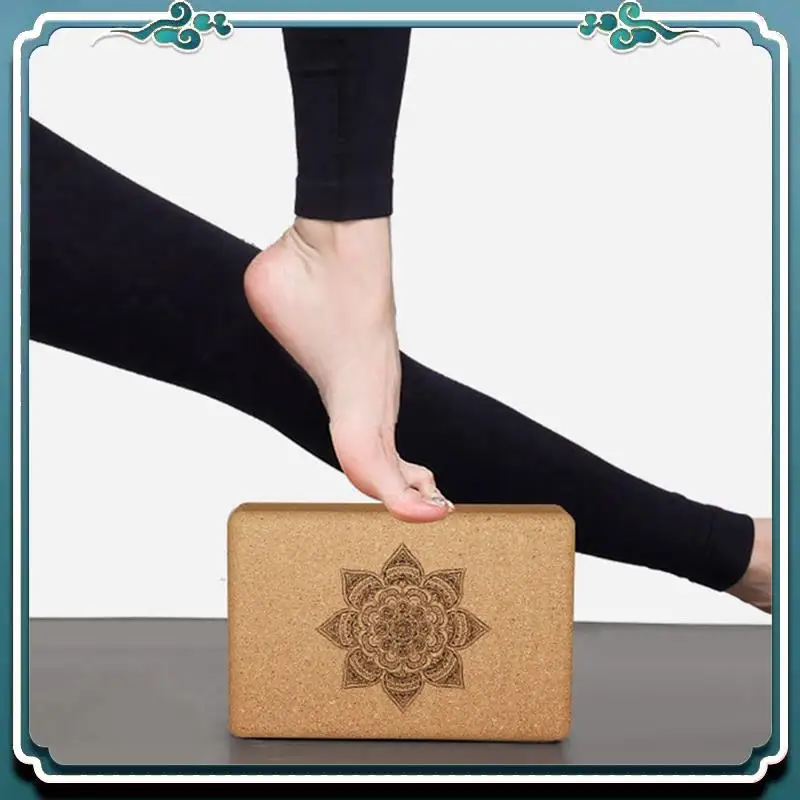 

Reliable Cork Yoga Block Gym Blocks Cork Yoga Brick Exercise Stretch Body Shaping Yoga Blocks Fitness Yoga Accessories