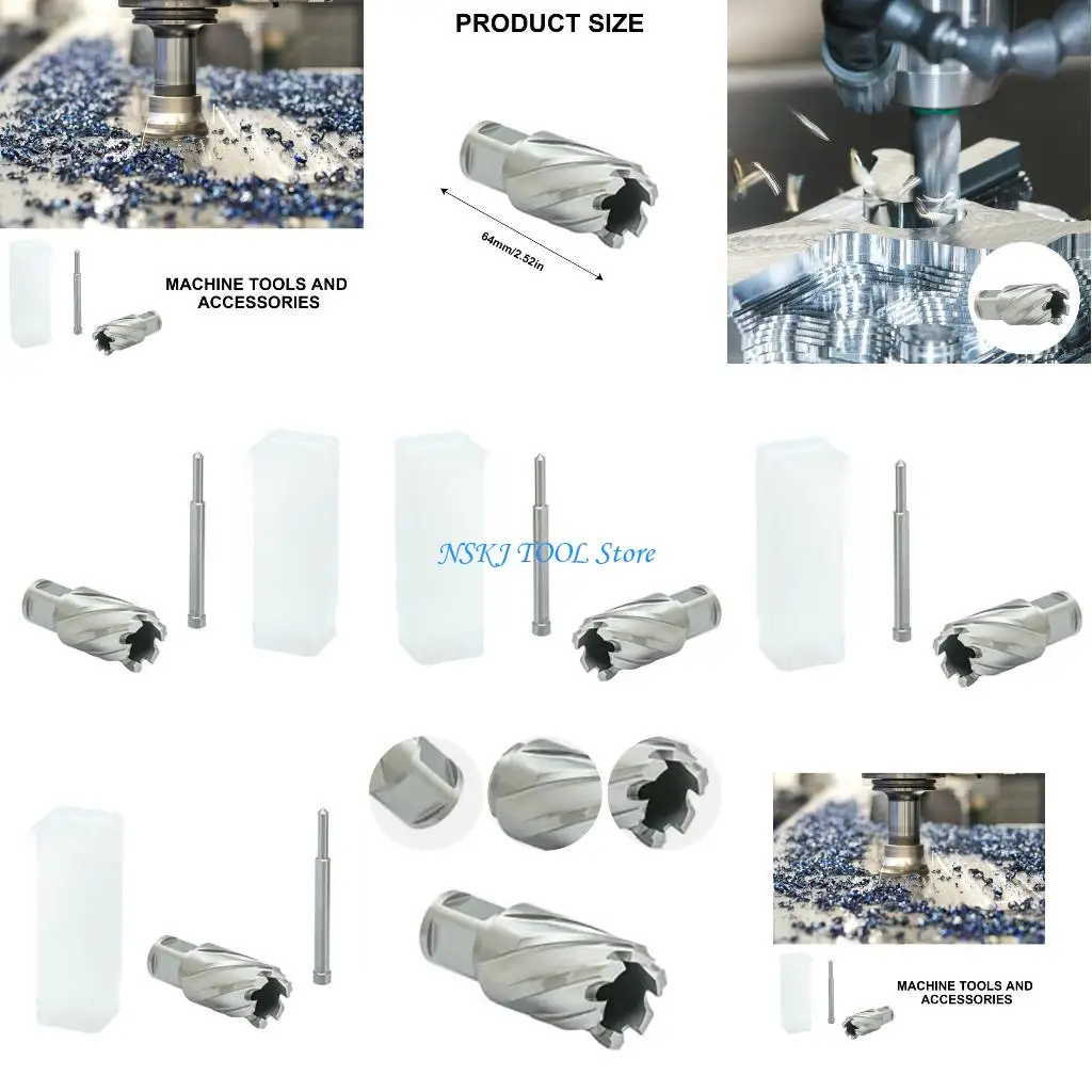 

L8RC Annular Cutter Set for HSS Drill Milling Operations