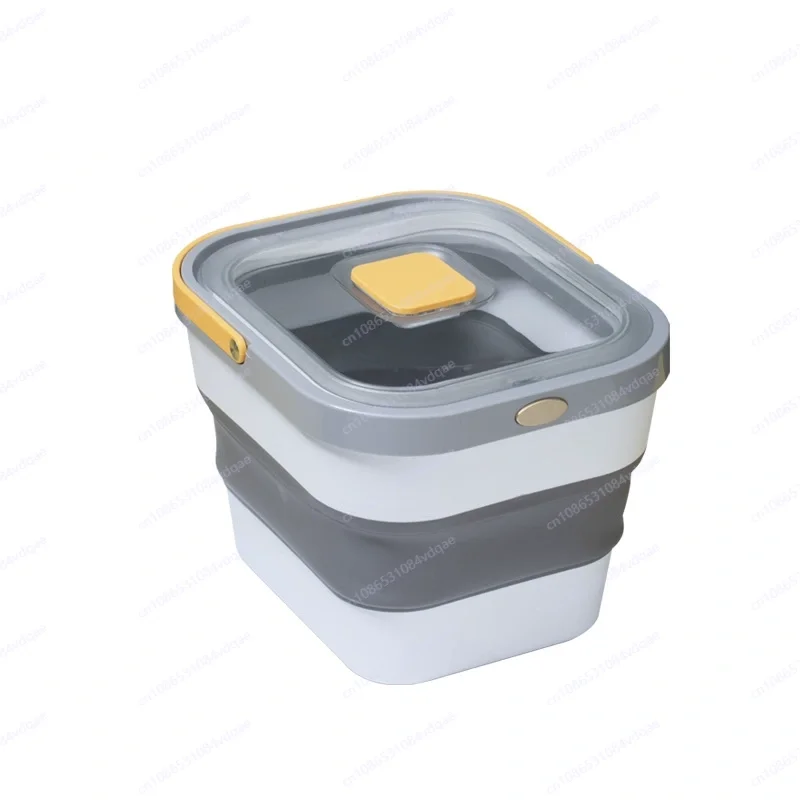 Suministros de cocina almacenamiento ración para mascotas, caja, plegable, a prueba de cubo de arroz para el hogar