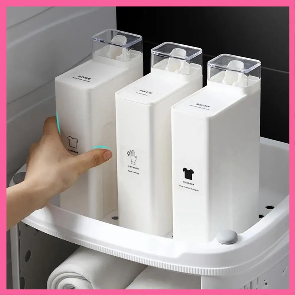 

ГОРЯЧИЙ-1 шт., 1000 мл, пустые бутылки для стирального порошка, большая емкость, бутылка для хранения смягчителя, многоразовая многоразовая бутылка-органайзер