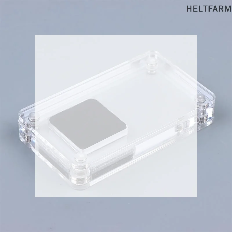 

Acrylic Loose Diamond Jewelry Storage Box Standard Gemstone Organizer Gift Packaging Box Gems Zircon CVD Display Case