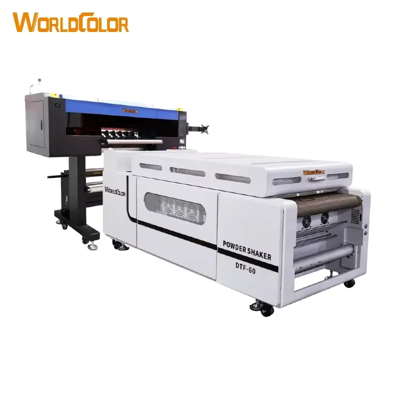 Fast Print Speed 60cm T Shirt DTF Printer 6 Heads I3200 DTF PET Film Printer New Automatic Dryer Oven - view 2