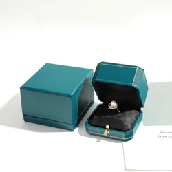 New Jewelry Packaging Box Octagonal Ring Necklace Bracelet Pendant Storage Organizer Case Lace Display Gift Boxes Wholesale