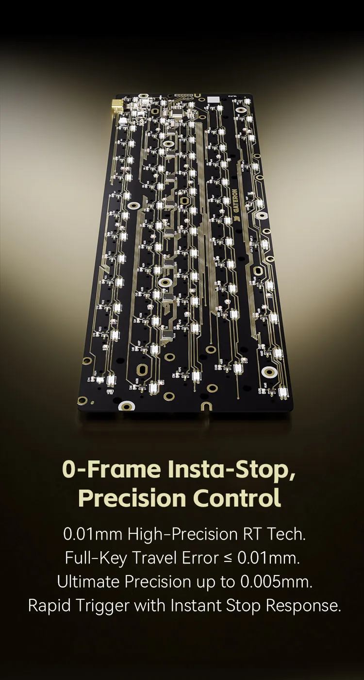 Teclado GATERON GT60 PRO+ PCB 60% Magnético