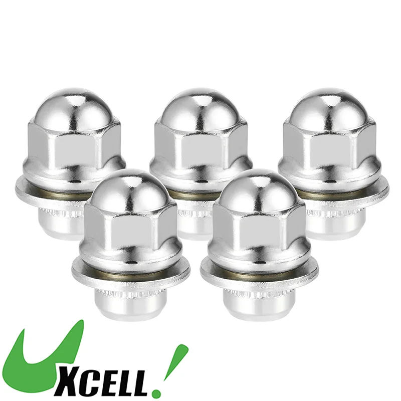 UXCELL Auto Steel Wheel Lug Nuts for Dodge Stratus 2002-2005 for Mitsubishi Eclipse 1998-2012 No.MR455707  M12x1.5