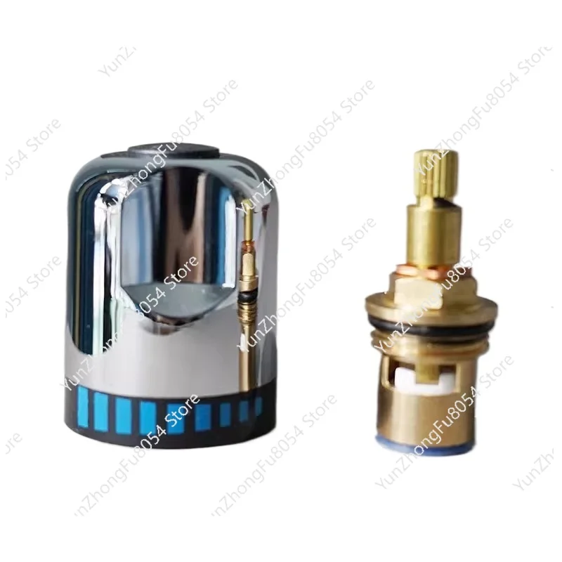 

Thermostatic Faucet Accessories, Water Outlet Switch Spool, Copper Quick-opening Spool, Switch Handwheel