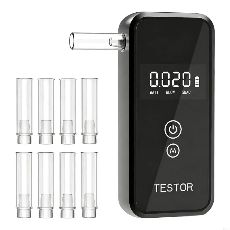 2025 New Advanced Alcoholicity Tester Professional Calibration 0.001% BAC Accuracy Lightweight Compact for Easy Storage