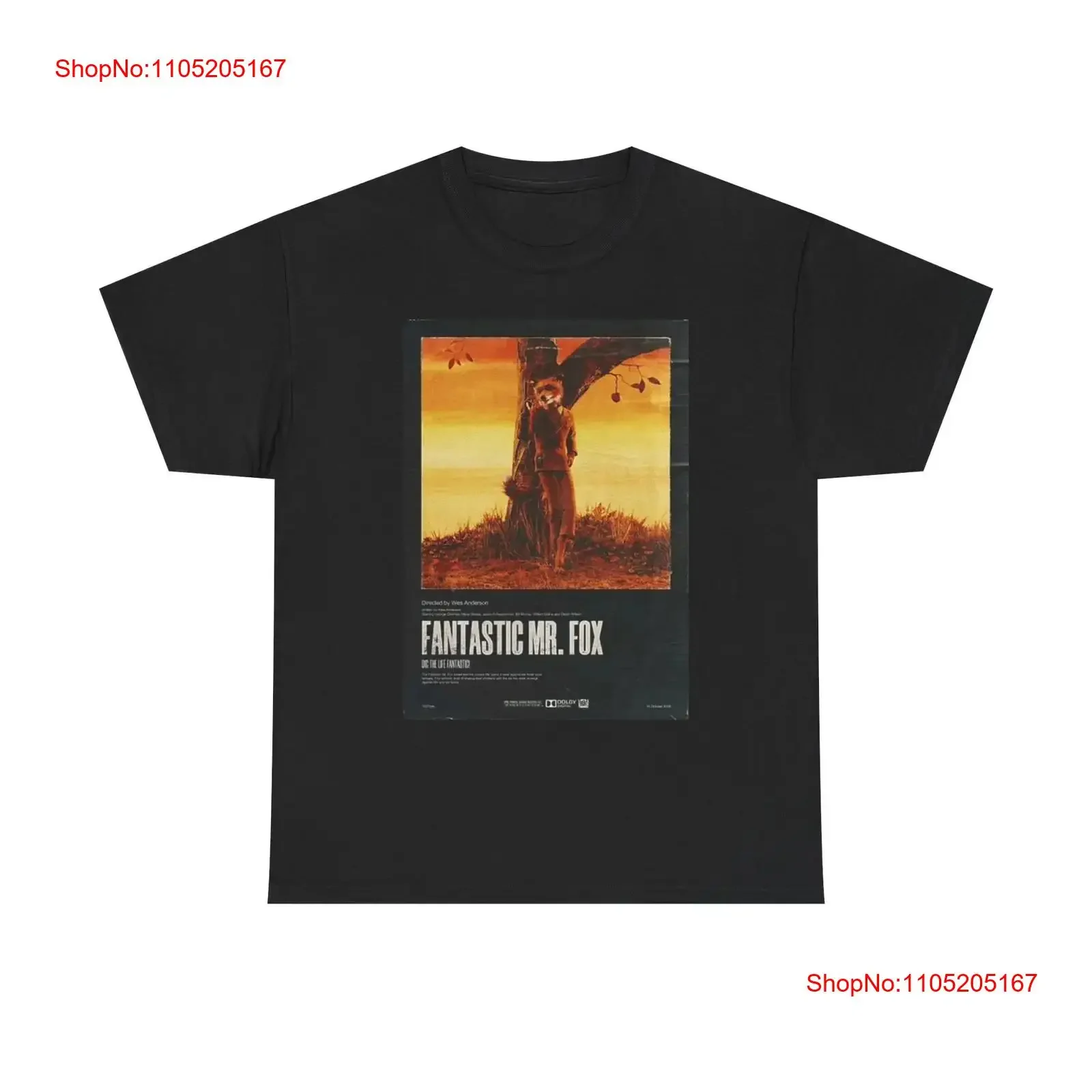 Fantastic Mr Fox T Shirt BRAND NEW Cotton vintage Washed graphic Stretched Comfortable streetwear Unisex fashion homme Soft