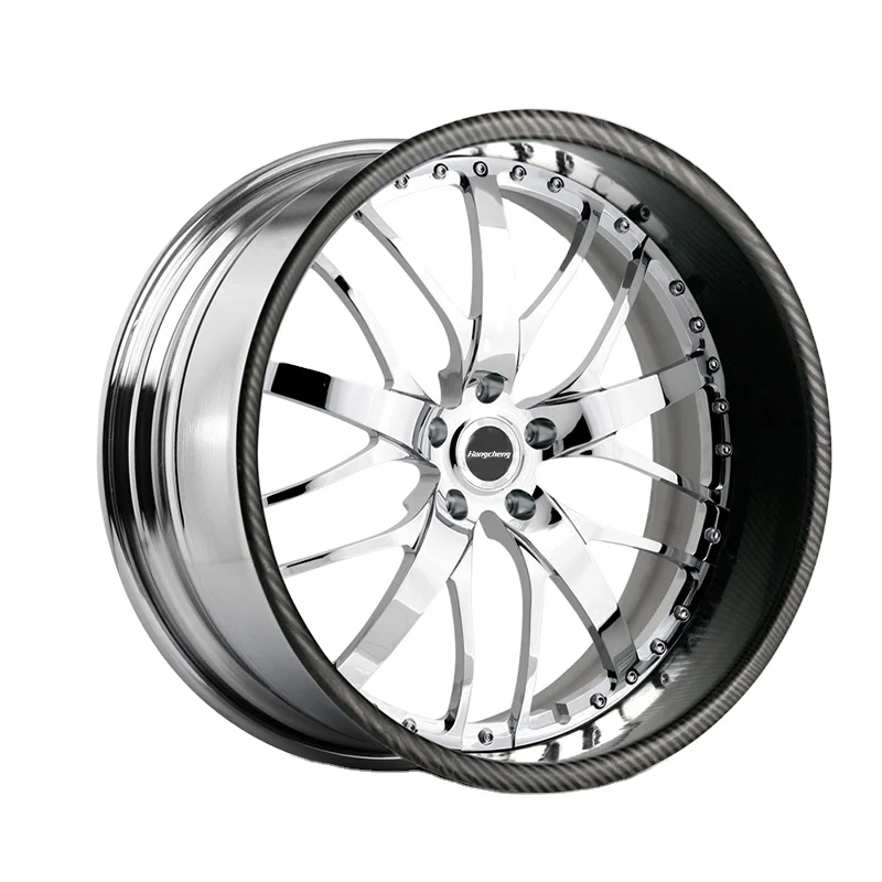 New model of 26Customized 18 19 20 21 22 24 Inch Carbon Fiber Wheels Passenger Car 5X112 5X120 Forged Wheels for