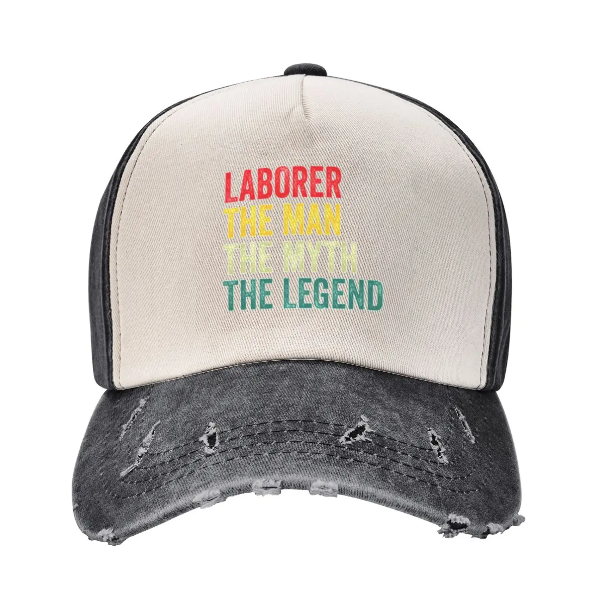 Laborer Mens Gift, Man Myth Laborer Legend, Funny Laborer Baseball Cap Hat Man Luxury Military Tactical Cap Mens Women's