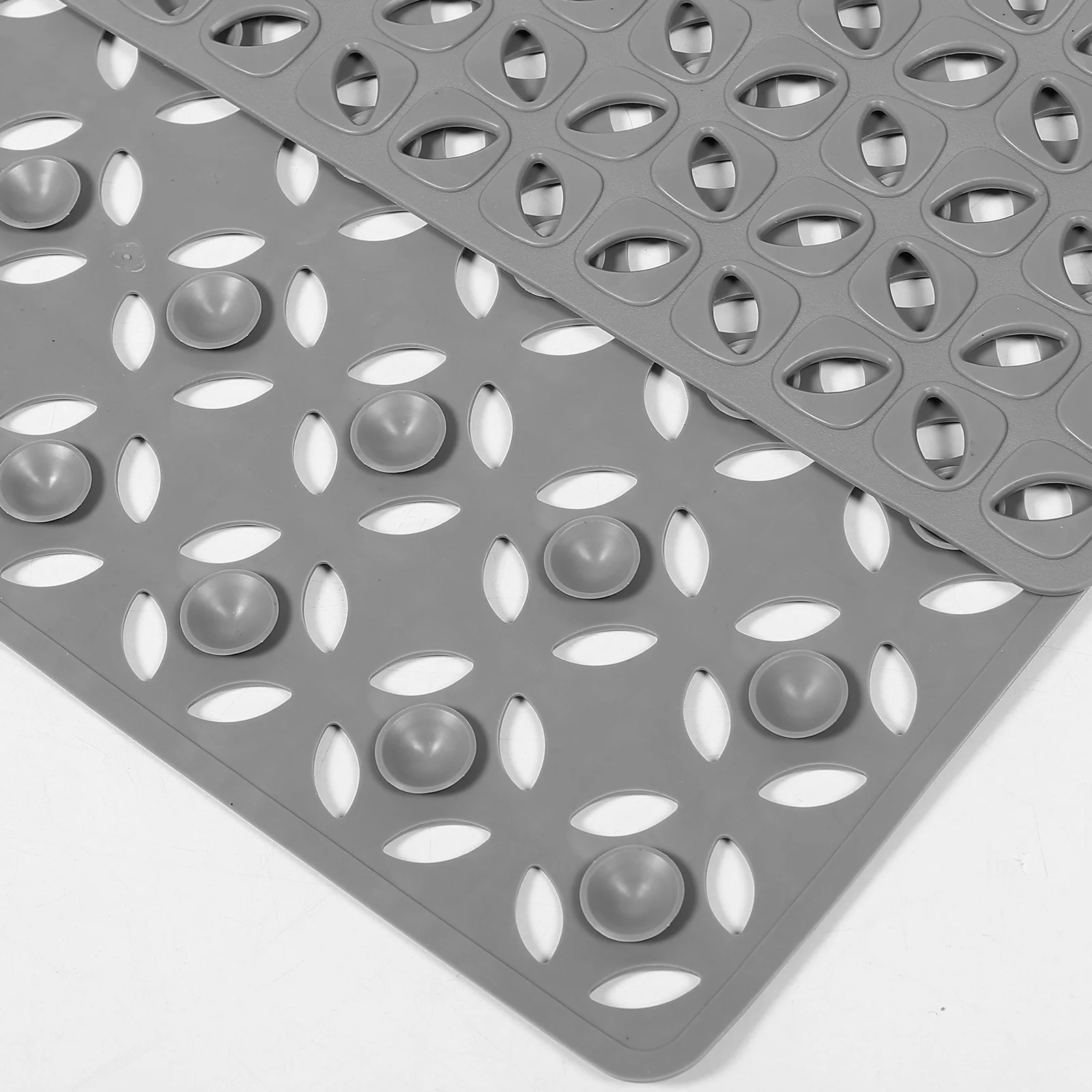 

Bathroom Floor Mat 60x35cm Tpe Non-Slip Surface Suction Cup Design Bathtub Shower Pad for Home Use Bath Mat Rug