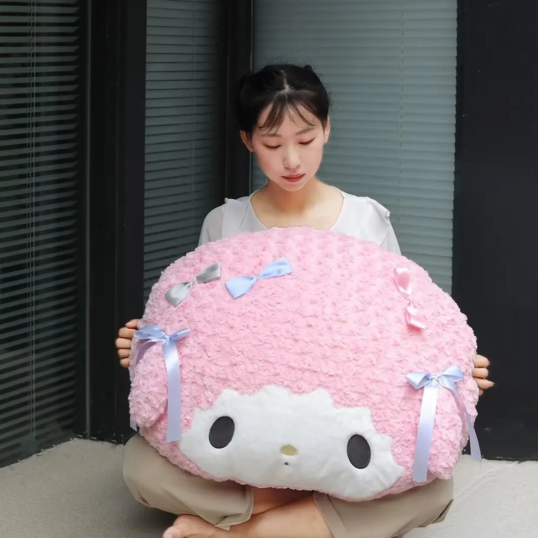 Kawaii Sanrio Melody Plush Toy My Sweet Piano Peluche Stuffed Doll Car Decora Bay Window Cushion Sofa Pillow Girl Gift For Girl