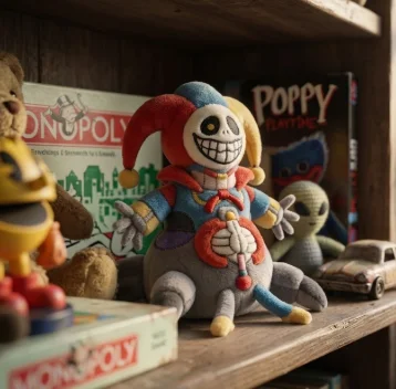 

Коллекционная фигурка-прототип: Страшная кукла для декора дома, стола, офиса. Подарок для подростков и взрослых на Хэллоуин.