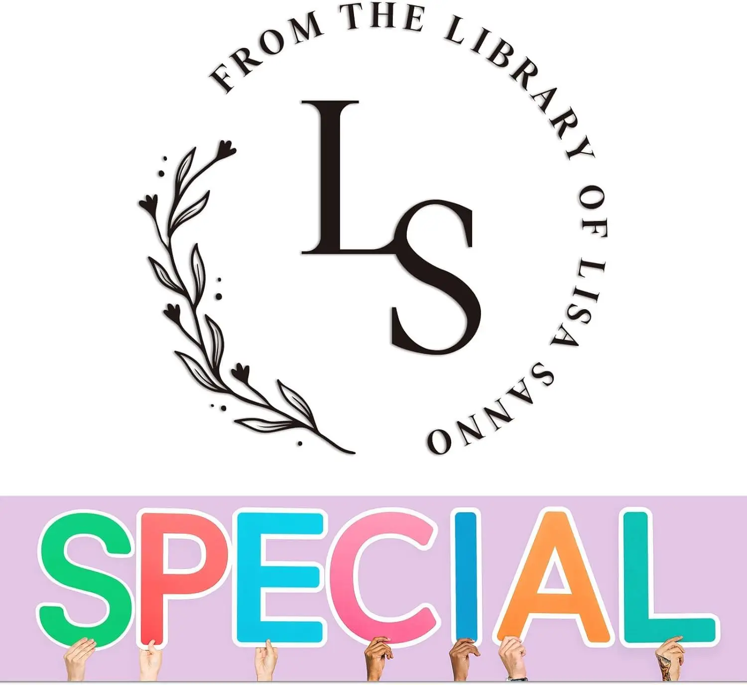 Personalized Book Embosser – Custom Book Stamp for Book Lovers, Libraries, and Gifts, Personalized Embosser with Custom Design