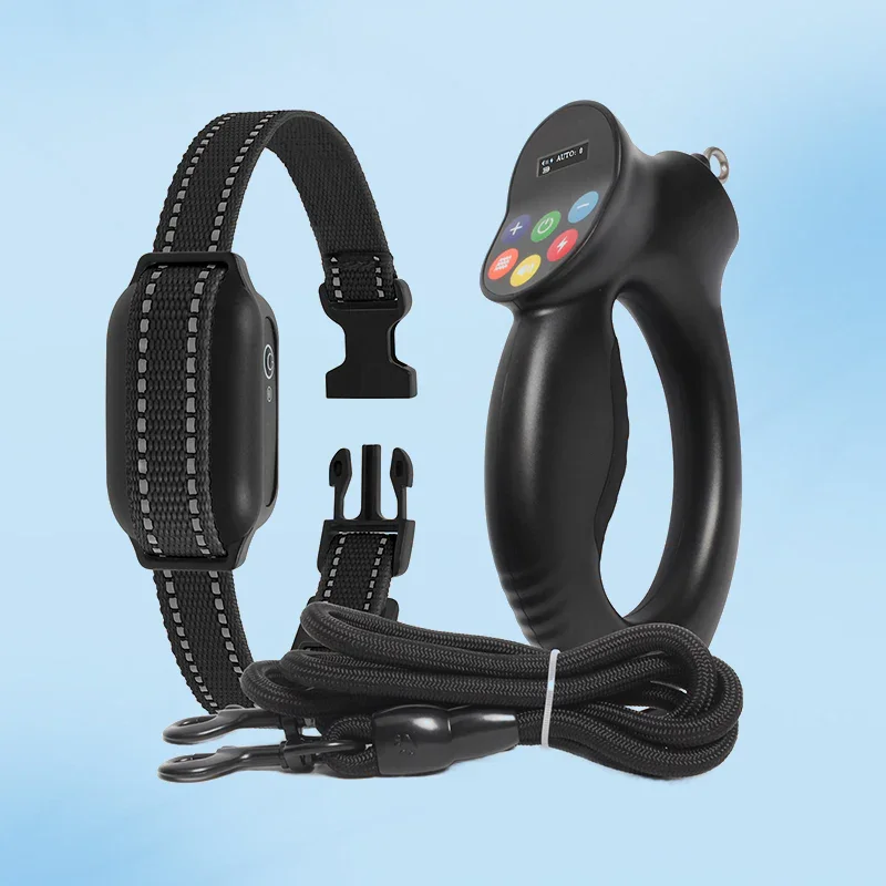 

Electric Dog Training Collar with Remote Control Rechargeable Vibration Dog Anti Bark Collar Pet Bark Stop Shock Collar ﻿