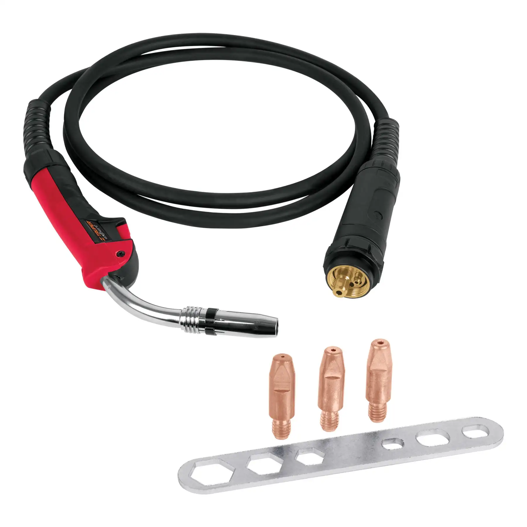 Truper Kit de accesorios y soplete de corte por plasma de cobre, 5 piezas, repuesto para soldador SOMU-250X modelo AN-SOMU-250X