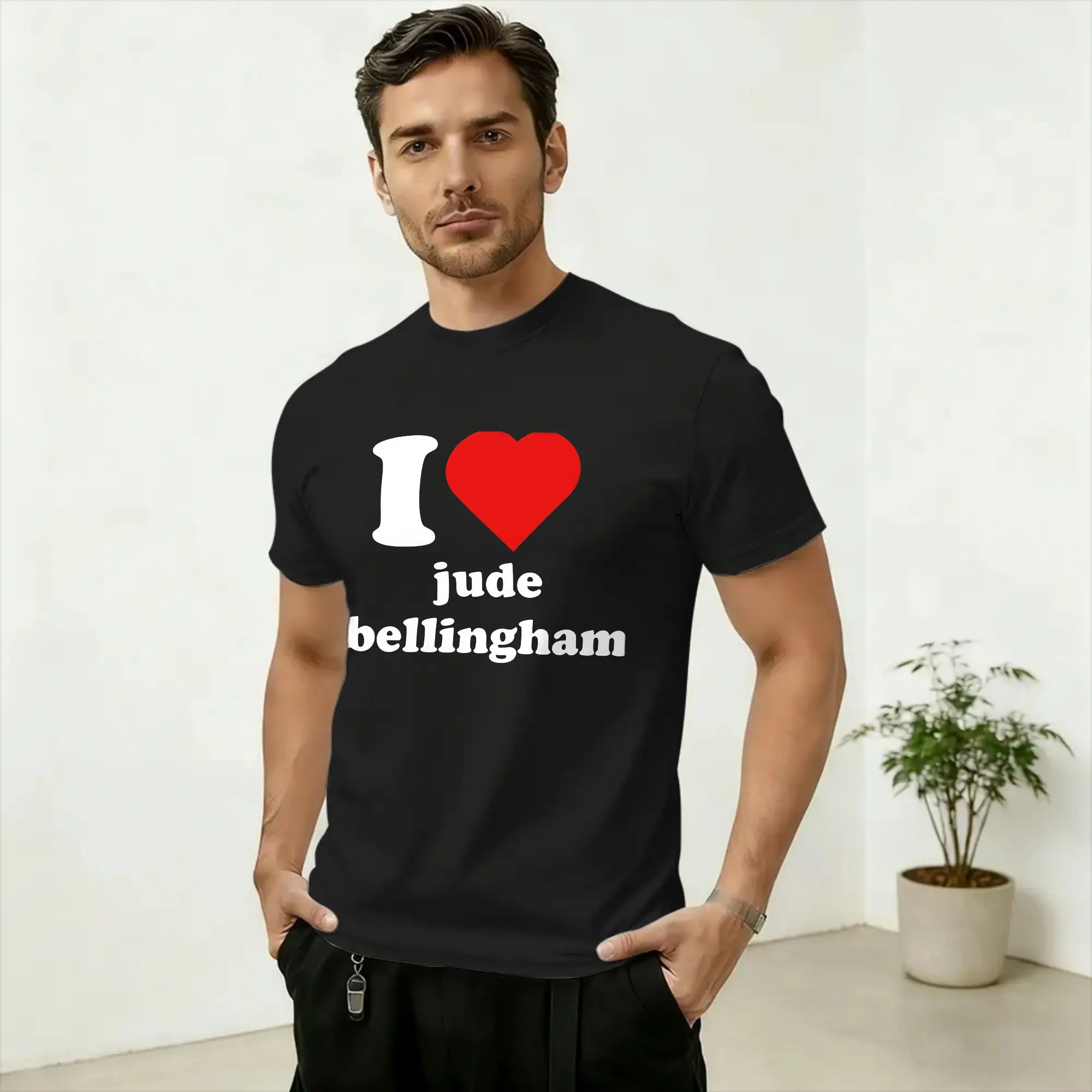 Camiseta Leisure Hey Jude para hombre, camisetas 100% de algodón con cuello redondo, camiseta de manga corta, Idea de regalo, ropa