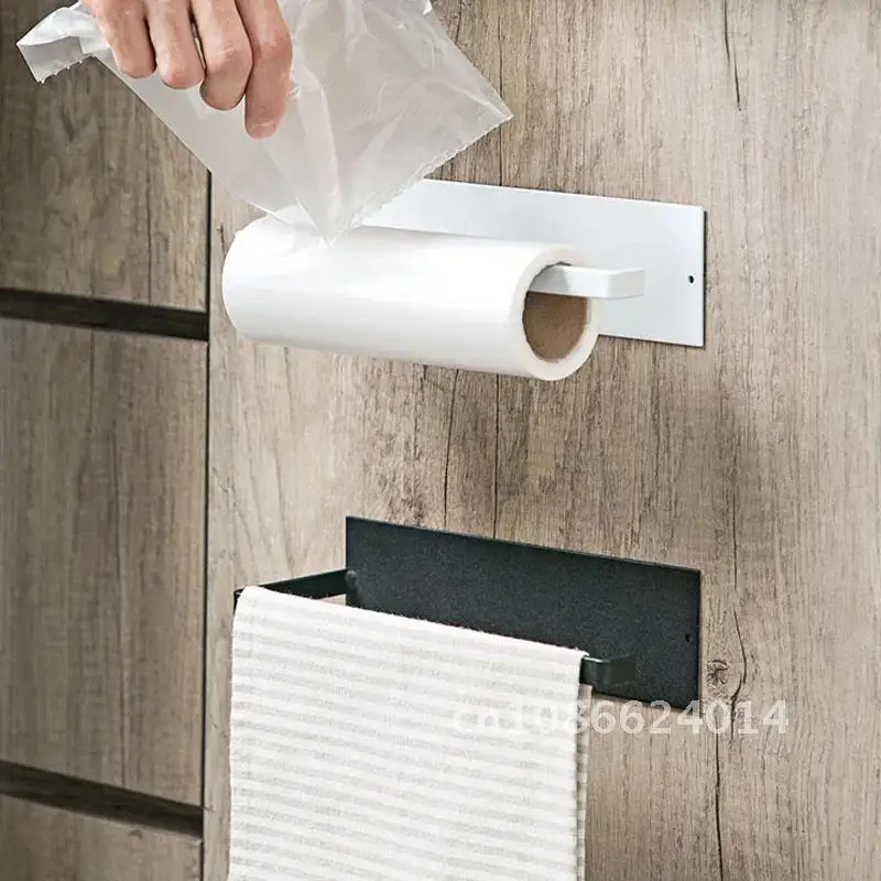 Rack paper, rack tissue perforated, hanger paper toilet, rack clothes, rack roll, storage film cling, shelf kitchen wall mounted