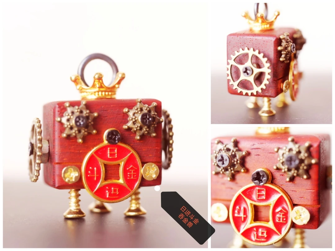 

Personalized Punk Robot, Parent-child Teaching DIY Trinkets, Small Ornaments, Activity Handmade Material Packs